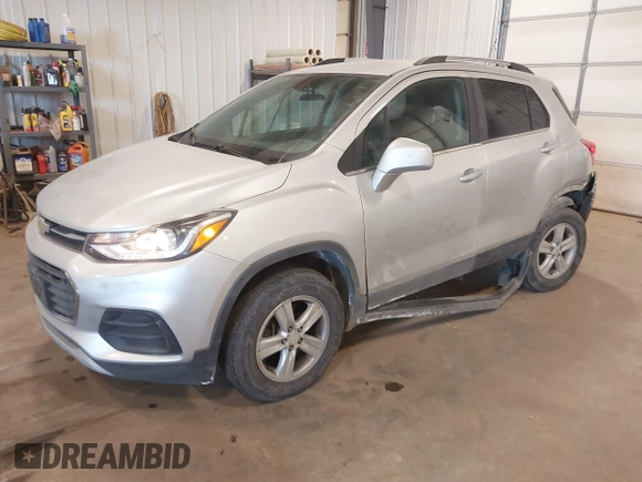 2017 Chevrolet Trax LT with VIN 3GNCJPSB4HL180445, listed as a IAAI auction lot 41420810 with 105,559 mi miles and . Bid and sale history available at carsss.com. Image 19.