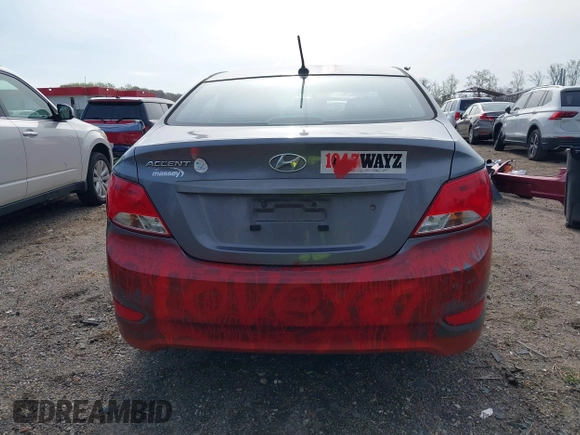 2016 Hyundai Accent SE with VIN KMHCT4AE0GU022357, listed as a IAAI auction lot 41900817 with 91,893 mi miles and . Bid and sale history available at DreamBid. Image 19.