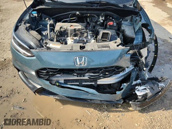 2023 Honda HR-V LX with VIN 3CZRZ2H31PM745770, listed as a Copart auction lot 62567235 with 29,420 mi miles and Salvage title. Bid and sale history available at DreamBid. Image 12.