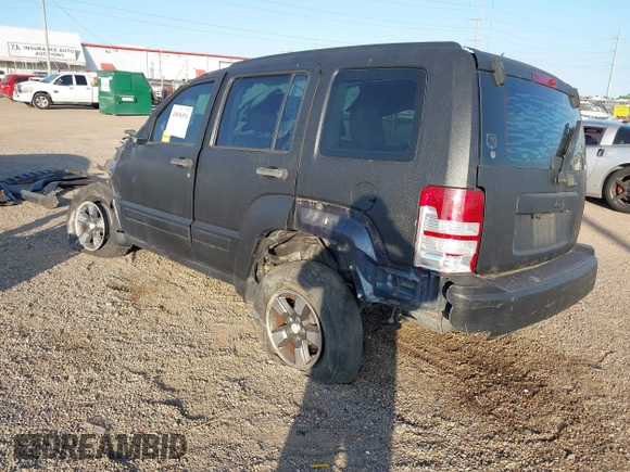 2008 Jeep Liberty Sport with VIN 1J8GP28K98W245697, listed as a IAAI auction lot 40896591 with Not Provided miles. Bid and sale history available at carsss.com. Image 3.