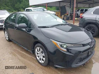 2024 Toyota Corolla LE with VIN 5YFB4MDE3RP080374, listed as a IAAI auction lot 42140576 with 33,047 mi miles. Bid and sale history available at carsss.com. Image 1.