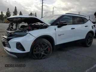 2020 Chevrolet Blazer LT with VIN 3GNKBCR43LS709245, listed as a Copart auction lot 51467835 with 56,285 mi miles and Salvage title. Bid and sale history available at DreamBid. Image 1.