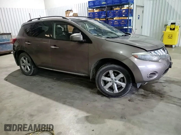 2009 Nissan Murano SL z VIN JN8AZ18U69W030495, wystawiony jako Copart lot #54045835 z przebiegiem 164 039 mil mil oraz Szkoda całkowita • Salvage title. Historia ofert i sprzedaży dostępna na DreamBid. Obrazek 14.