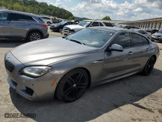 2015 BMW 6 Series 650i with VIN WBA6B2C59FGB99413, listed as a Copart auction lot 72125794 with 105,168 mi miles and Clean Title. Bid and sale history available at carsss.com. Image 1.