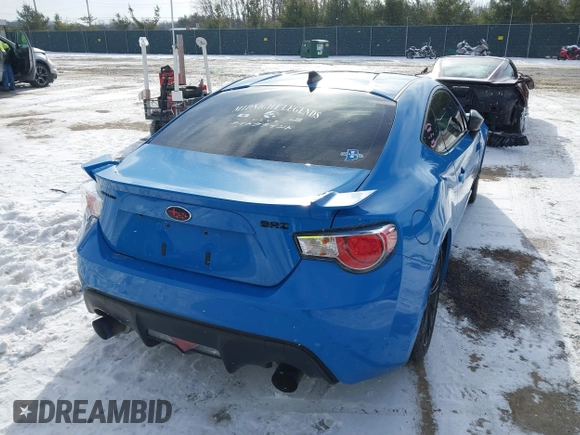 2016 Subaru BRZ Limited with VIN JF1ZCAC13G9600662, listed as a IAAI auction lot 41316487 with 88,851 mi miles. Bid and sale history available at carsss.com. Image 4.