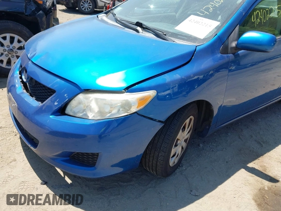2009 Toyota Corolla with VIN JTDBL40E09J034871, listed as a IAAI auction lot 42402215 with 166,742 mi miles and . Bid and sale history available at DreamBid. Image 12.