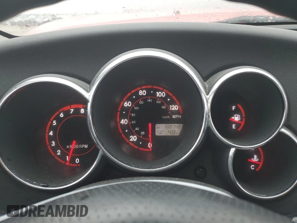 2006 Pontiac Vibe with VIN 5Y2SL65866Z422263, listed as a Copart auction lot 80746104 with 108,748 mi miles and Clean title. Bid and sale history available at DreamBid. Image 9.