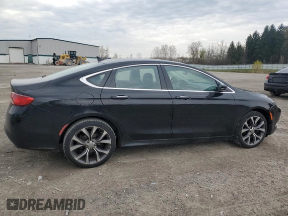 2015 Chrysler 200 C z VIN 1C3CCCEG6FN543638, wystawiony jako Copart lot #54553705 z przebiegiem 54 056 mil mil oraz Szkody całkowita. Historia ofert i sprzedaży dostępna na DreamBid. Obrazek 3.