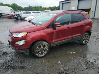 2018 Ford EcoSport SE z VIN MAJ6P1UL4JC212048, wystawiony jako Copart lot #57706505 z przebiegiem 64 633 mil mil oraz Szkoda całkowita • Salvage title. Historia ofert i sprzedaży dostępna na DreamBid. Obrazek 1.