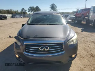 2013 Infiniti JX35 with VIN 5N1AL0MNXDC321819, listed as a Copart auction lot 74062434 with 125,483 mi miles and Salvage Title. Bid and sale history available at carsss.com. Image 5.
