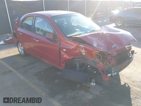 2008 Chevrolet Aveo LT with VIN KL1TG56668B064083, listed as a IAAI auction lot 41357792 with 140,015 mi miles and . Bid and sale history available at DreamBid. Image 1.