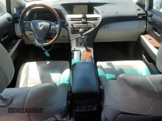 2010 Lexus RX 450h with VIN JTJBC1BA3A2014134, listed as a Copart auction lot 56025275 with 130,471 mi miles and Salvage title. Bid and sale history available at DreamBid. Image 8.