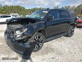 2020 Chevrolet Tahoe LT with VIN 1GNSCBKC3LR167978, listed as a Copart auction lot 48810455 with 101,276 mi miles and Salvage Title. Bid and sale history available at carsss.com. Image 1.