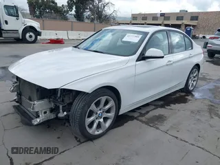 2015 BMW 3 Series 320i with VIN WBA3B1G52FNT06107, listed as a IAAI auction lot 41777304 with 85,832 mi miles. Bid and sale history available at carsss.com. Image 18.