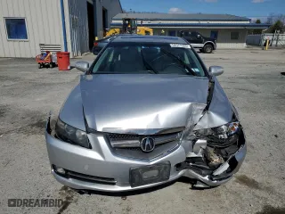2007 Acura TL Type-S with VIN 19UUA76567A037909, listed as a Copart auction lot 52577385 with 0 mi miles and Salvage Title. Bid and sale history available at carsss.com. Image 5.