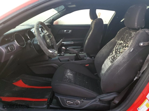 2016 Ford Mustang EcoBoost with VIN 1FA6P8TH9G5326825, listed as a Copart auction lot 77322494 with 0 mi miles and Salvage Title. Bid and sale history available at carsss.com. Image 7.