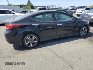 2014 Hyundai Elantra Limited z VIN 5NPDH4AE1EH479549, wystawiony jako Copart lot #60699185 z przebiegiem 175 788 mil mil oraz Czysty tytuł • Clean title. Historia ofert i sprzedaży dostępna na DreamBid. Obrazek 3.