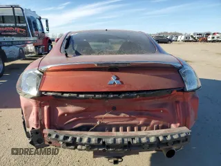 2006 Mitsubishi Eclipse GS with VIN 4A3AK24F96E052941, listed as a Copart auction lot 42509465 with 92,065 mi miles and Salvage Title. Bid and sale history available at DreamBid. Image 6.