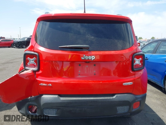 2017 Jeep Renegade Altitude with VIN ZACCJBBH6HPF29631, listed as a IAAI auction lot 42028656 with 85,944 mi miles and . Bid and sale history available at DreamBid. Image 17.