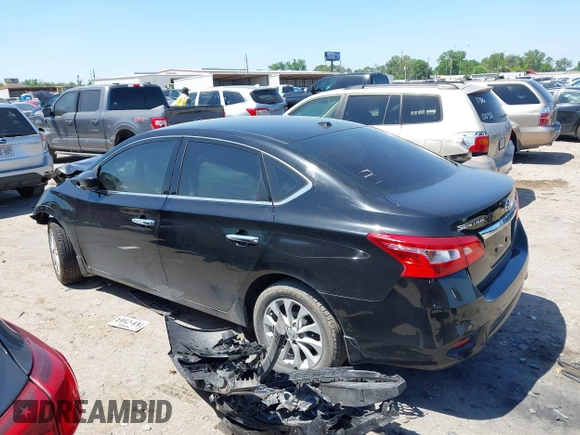 2019 Nissan Sentra SV z VIN 3N1AB7AP4KY323689, wystawiony jako IAAI lot #41965318 z przebiegiem 61 194 mil mil oraz . Historia ofert i sprzedaży dostępna na DreamBid. Obrazek 3.