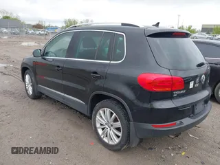 2016 Volkswagen Tiguan S with VIN WVGBV7AX3GW519044, listed as a IAAI auction lot 42058245 with 96,915 mi miles and . Bid and sale history available at DreamBid. Image 3.
