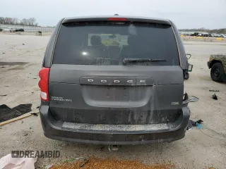 2015 Dodge Grand Caravan SE with VIN 2C4RDGBGXFR709645, listed as a Copart auction lot 50790715 with Not Provided miles and Salvage Title. Bid and sale history available at DreamBid. Image 6.