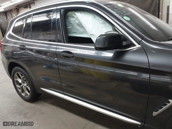 2020 BMW X3 sDrive30i with VIN 5UXTY3C05L9D14540, listed as a IAAI auction lot 41513178 with 58,229 mi miles. Bid and sale history available at carsss.com. Image 13.