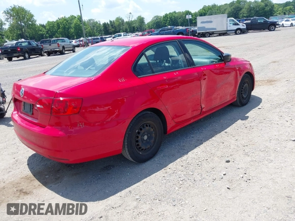 2013 Volkswagen Jetta S with VIN 3VW2K7AJ9DM312904, listed as a IAAI auction lot 42546477 with 131,606 mi miles and . Bid and sale history available at DreamBid. Image 4.