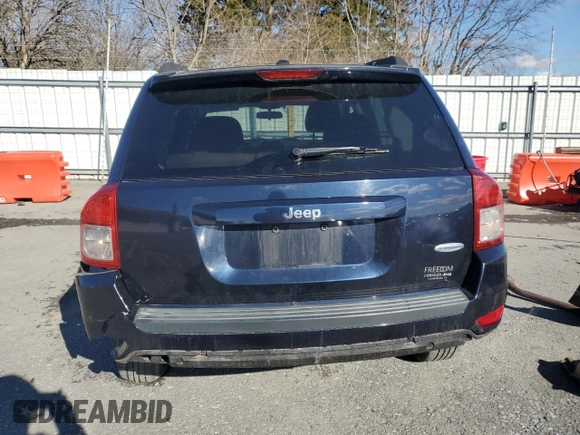 2011 Jeep Compass with VIN 1J4NT1FB7BD170857, listed as a Copart auction lot 46456405 with 101,894 mi miles and Salvage Title. Bid and sale history available at carsss.com. Image 6.
