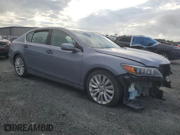 2014 Acura RLX Technology with VIN JH4KC1F50EC005051, listed as a Copart auction lot 63270625 with 114,042 mi miles and Salvage title. Bid and sale history available at DreamBid. Image 4.