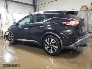 2015 Nissan Murano SL with VIN 5N1AZ2MHXFN276408, listed as a Copart auction lot 44534205 with 89,743 mi miles and Salvage Title. Bid and sale history available at carsss.com. Image 2.