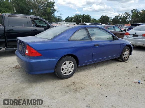 2005 Honda Civic VP z VIN 1HGEM22145L051505, wystawiony jako Copart lot #60281645 z przebiegiem 157 589 mil mil oraz Szkoda całkowita • Salvage title. Historia ofert i sprzedaży dostępna na DreamBid. Obrazek 3.