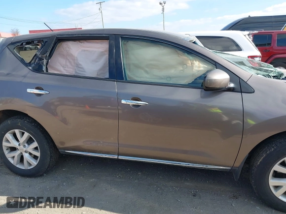 2014 Nissan Murano SV with VIN JN8AZ1MU4EW408491, listed as a IAAI auction lot 38418086 with 161,373 mi miles and . Bid and sale history available at DreamBid. Image 13.