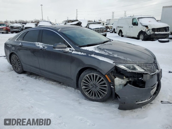2015 Lincoln MKZ Hybrid with VIN 3LN6L2LU6FR608220, listed as a Copart auction lot 45804015 with 164,676 mi miles and Salvage Title. Bid and sale history available at DreamBid. Image 4.