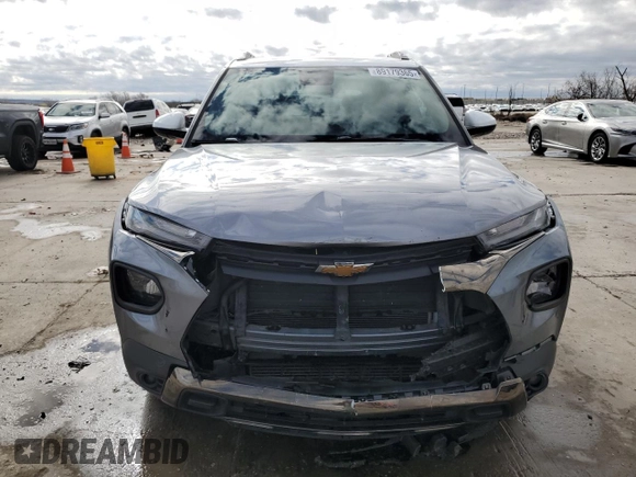 2022 Chevrolet TrailBlazer ACTIV with VIN KL79MVSL0NB055797, listed as a Copart auction lot 89179365 with 89,070 mi miles and Salvage Title. Bid and sale history available at carsss.com. Image 5.