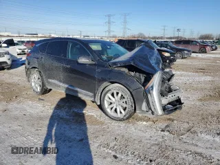 2019 Acura RDX with VIN 5J8TC2H31KL041724, listed as a Copart auction lot 42159265 with 0 mi miles and Salvage Title. Bid and sale history available at carsss.com. Image 4.