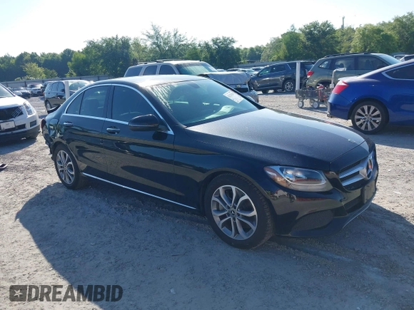 2018 Mercedes-Benz C 300 with VIN WDDWF4JB2JR348319, listed as a IAAI auction lot 42223258 with 64,527 mi miles and . Bid and sale history available at DreamBid. Image 1.