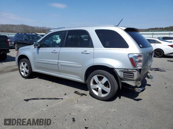 2009 Chevrolet Equinox Sport with VIN 2CNDL037096223673, listed as a Copart auction lot 52305795 with 106,547 mi miles and Clean Title. Bid and sale history available at carsss.com. Image 2.