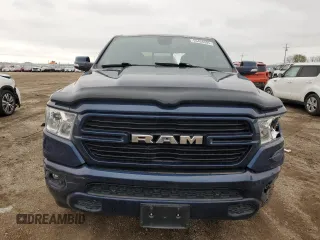 2019 Ram 1500 Big Horn with VIN 1C6SRFFT5KN619449, listed as a Copart auction lot 55404095 with 41,869 mi miles and Salvage title. Bid and sale history available at DreamBid. Image 5.