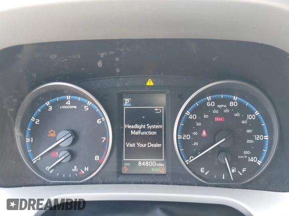 2018 Toyota RAV4 XLE with VIN 2T3WFREV2JW447623, listed as a IAAI auction lot 42410168 with 84,800 mi miles and . Bid and sale history available at DreamBid. Image 7.