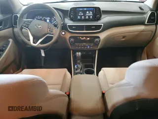 2019 Hyundai Tucson Ultimate with VIN KM8J3CAL8KU014192, listed as a Copart auction lot 49346385 with 57,079 mi miles and Salvage Title. Bid and sale history available at carsss.com. Image 8.