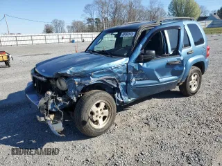 2003 Jeep Liberty Limited with VIN 1J4GL58K33W535859, listed as a Copart auction lot 49494545 with 190,881 mi miles and Salvage title. Bid and sale history available at DreamBid. Image 1.