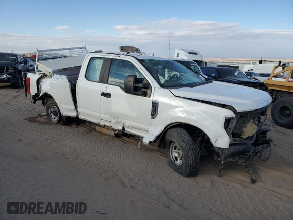 2021 Ford Super Duty F-250 SRW XL with VIN 1FT7X2B60MED04817, listed as a Copart auction lot 87320124 with 0 mi miles and Clean Title. Bid and sale history available at carsss.com. Image 4.