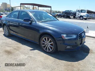 2016 Audi A4 Premium with VIN WAUAFAFL8GN007735, listed as a IAAI auction lot 42090145 with 200,616 mi miles. Bid and sale history available at carsss.com. Image 1.