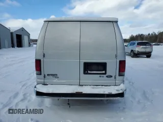 2011 Ford Econoline Cargo Commercial with VIN 1FTNE1EW3BDB00714, listed as a Copart auction lot 41963225 with 338,407 mi miles and Salvage Title. Bid and sale history available at DreamBid. Image 6.