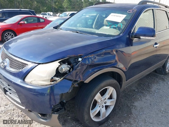 2008 Hyundai Veracruz GLS with VIN KM8NU13C68U066431, listed as a IAAI auction lot 41890957 with 225,244 mi miles. Bid and sale history available at carsss.com. Image 6.