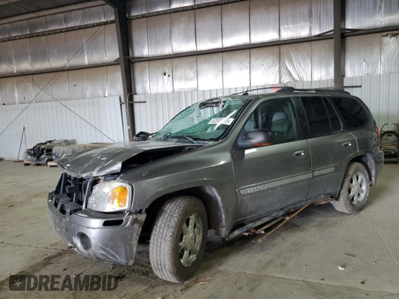 2005 GMC Envoy SLT z VIN 1GKDT13S652287033, wystawiony jako Copart lot #52508925 z przebiegiem 170 434 mil mil oraz Szkoda całkowita • Salvage title. Historia ofert i sprzedaży dostępna na DreamBid. Obrazek 1.
