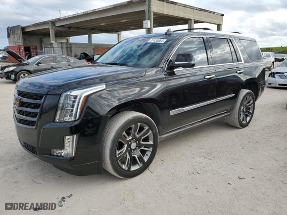 2017 Cadillac Escalade Premium Luxury with VIN 1GYS3CKJ8HR140063, listed as a Copart auction lot 37453964 with 69,105 mi miles. Bid and sale history available at carsss.com. Image 1.