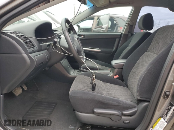 2005 Toyota Camry STD with VIN 4T1BE32K05U567895, listed as a Copart auction lot 55125035 with 142,823 mi miles and Salvage title. Bid and sale history available at DreamBid. Image 7.