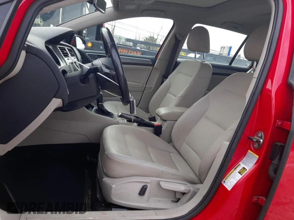 2015 Volkswagen Golf TSI SEL with VIN 3VW217AU2FM083840, listed as a Copart auction lot 45018625 with 111,778 mi miles and Salvage title. Bid and sale history available at DreamBid. Image 7.
